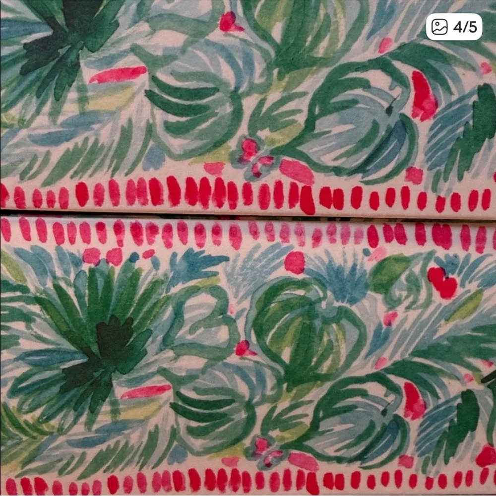 Lilly Pulitzer Bundle of 7 Tropical Gift Boxes - Picture 4 of 5